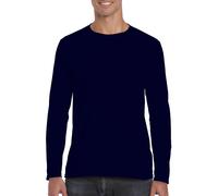 T-Shirt À Manches Longues En Coton Gildan SoftStyle S-3XL