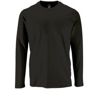 T-Shirt À Manches Longues En Coton S-4XL SOL'S Imperial Col Rond
