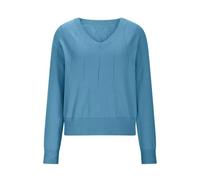 T-Shirt À Manches Longues Femme Col en V Chemise Chic Et Élégant Lâche Haut Décontracté Tee Shirt Couleur Unie Tunique Basic Top Pulls Tendance Polyvalent Automne Printemps 2026