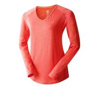 T-shirt à Manches Longues Femme Dare2b Discern tee Peach Bloom