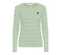T-shirt à manches longues femme KAFFE Liddy Vert L