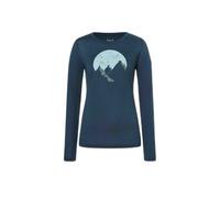 Super.natural Gondola Long Sleeve T-shirt Bleu L Femme