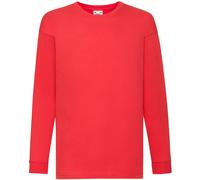 T-Shirt à manches longues Fruit Of The Loom en coton, pour enfant (3-15 (BC324)