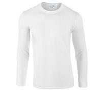 T-Shirt À Manches Longues Gildan Softstyle Pour Hommes Unisexe Femme Col Rond