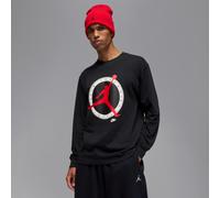 Jordan LONGSLEEVE CREW men Longsleeves black taille: S