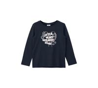 T-shirt Ã manches longues Loose Fit avec imprimÃ© mousse fille s.Oliver Bleu 4/5 ans