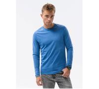 T-shirt à manches longues - Ombre - Homme - Bleu - Coupe ajustée - 100% coton M