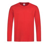 T-Shirt À Manches Longues Pour Hommes Stedman En Cotton Sans Logo