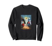 T-Shirt à Manches Longues Résurrection de Jésus Pâques Sweatshirt