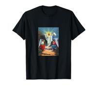 T-Shirt à Manches Longues Résurrection de Jésus Pâques T-Shirt