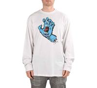 T-Shirt À Manches Longues Santa Cruz Screaming Hand - Blanc