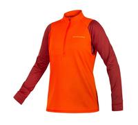 Veste endura polaire singletrack femme paprika