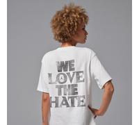 T-shirt à motif Dri-FIT Jordan Sport pour femme Blanc/Olive Grey L (FR 46-48)