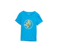 T-shirt à motif floral femme Tom Tailor Denim Bleu S