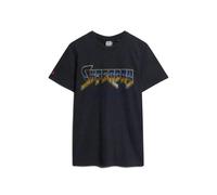 Superdry Rock Graphic Band Short Sleeve T-shirt Bleu XL Homme