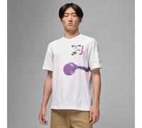 T-shirt à motif oversize Jordan Flight pour femme Blanc/Noir L (FR 46-48)