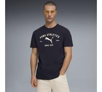PUMA T-Shirt à Motif Class Homme L, New Navy Blue
