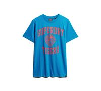 Superdry Track & Field Ath Graphic Short Sleeve T-shirt Bleu M Homme