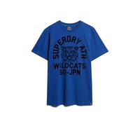 Superdry Track & Field Ath Graphic Short Sleeve T-shirt Bleu XL Homme