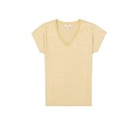 Garcia Z0016 Short Sleeve T-shirt Beige M Femme