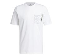 Adidas T-shirt City E à poche manches courtes blanc M Homme