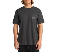 T-Shirt À Poche Billabong Stacked Arch - Noir Lavé