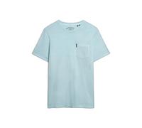 Superdry T-shirt Classic Essential à poche manches courtes Bleu M Homme