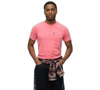 Superdry Classic Essential Pocket Short Sleeve T-shirt Rose XL Homme