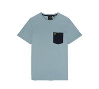 T-shirt à poche Lyle & Scott Contrast Bleu S
