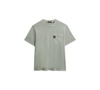 T-shirt Ã poche surpiqÃ»res contrastÃ©es Superdry Vert S