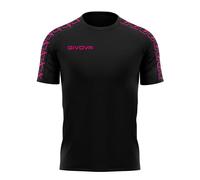 T-shirt à poly bande Givova Noir L