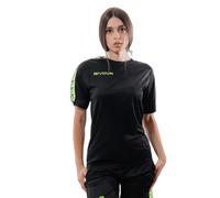 T-shirt à poly bande Givova Noir M