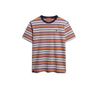 Superdry Relaxed Fit Stripe Short Sleeve T-shirt Orange M Homme