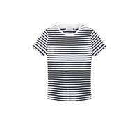 T-shirt à rayures femme Tom Tailor Denim Blanc M