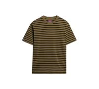 Superdry Merchant Stripe Short Sleeve T-shirt Vert L Homme