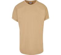 Urban Classics – T-shirt TB1561 Long Shaped Turnup Tee – beige – Homme – Taille M (EU)