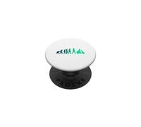 T-Shirt à roulettes Evolution Scooter Cadeau Cyclomoteur Roller Rider PopSockets PopGrip Adhésif