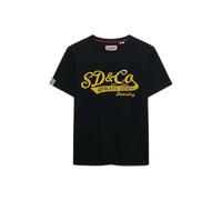 Superdry & Co T-Shirt 'Vintage' moutarde / noir, Taille XXL