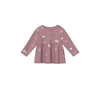 T-shirt Ã©vasÃ© en jersey avec imprimÃ© all-over bÃ©bÃ© s.Oliver Rose 18 mois