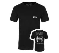 T-shirt AC/DC - For Those About To Rock - Homme Noir S