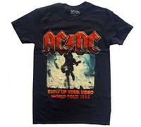 T-shirt acdc are you ready unisexe noir taille l Noir G