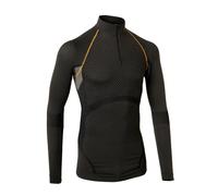 T-SHIRT ACTIV BODY 3 THERMOLACTYL COL ZIPPE NOIR DAMART PRO - 49983 S/M