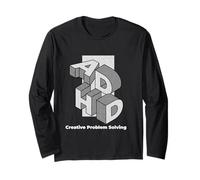 T-Shirt ADHD is Awesome, ADHD is My Superpower, TDAH Manche Longue