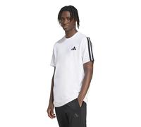 Adidas T-shirt 3 bandes Sportswear manches courtes noir/blanc Homme Taille L