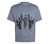 ADIDAS PERFORMANCE T-Shirt fonctionnel 'Adi365 Aspyre' gris basalte / noir, Taille S