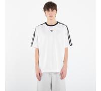 Adidas Originals – T-shirt Adicolor Jacquard Jersey – manches courtes – Blanc Taille S Homme