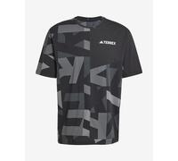 T-shirt adidas adidas Terrex Multi Climacool imprimé manches courtes noir gris - M
