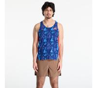 T-shirt adidas Adizero Labrum Tank Top Dark Blue/ Lucid Red S