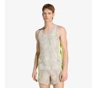 T-shirt adidas Adizero Labrum Tank Top Sesame/ Solar Yellow M