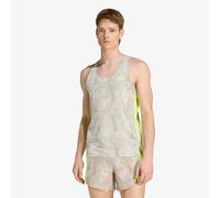 T-shirt adidas Adizero Labrum Tank Top Sesame/ Solar Yellow S